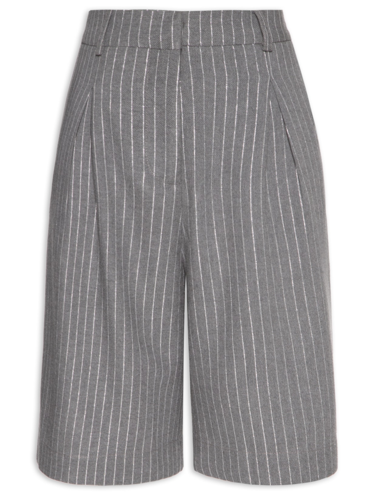 Bermuda Feminina Pop - Cinza