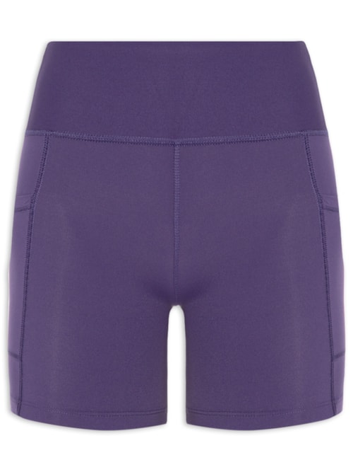 Bermuda Feminina Sleek 6" - Roxo