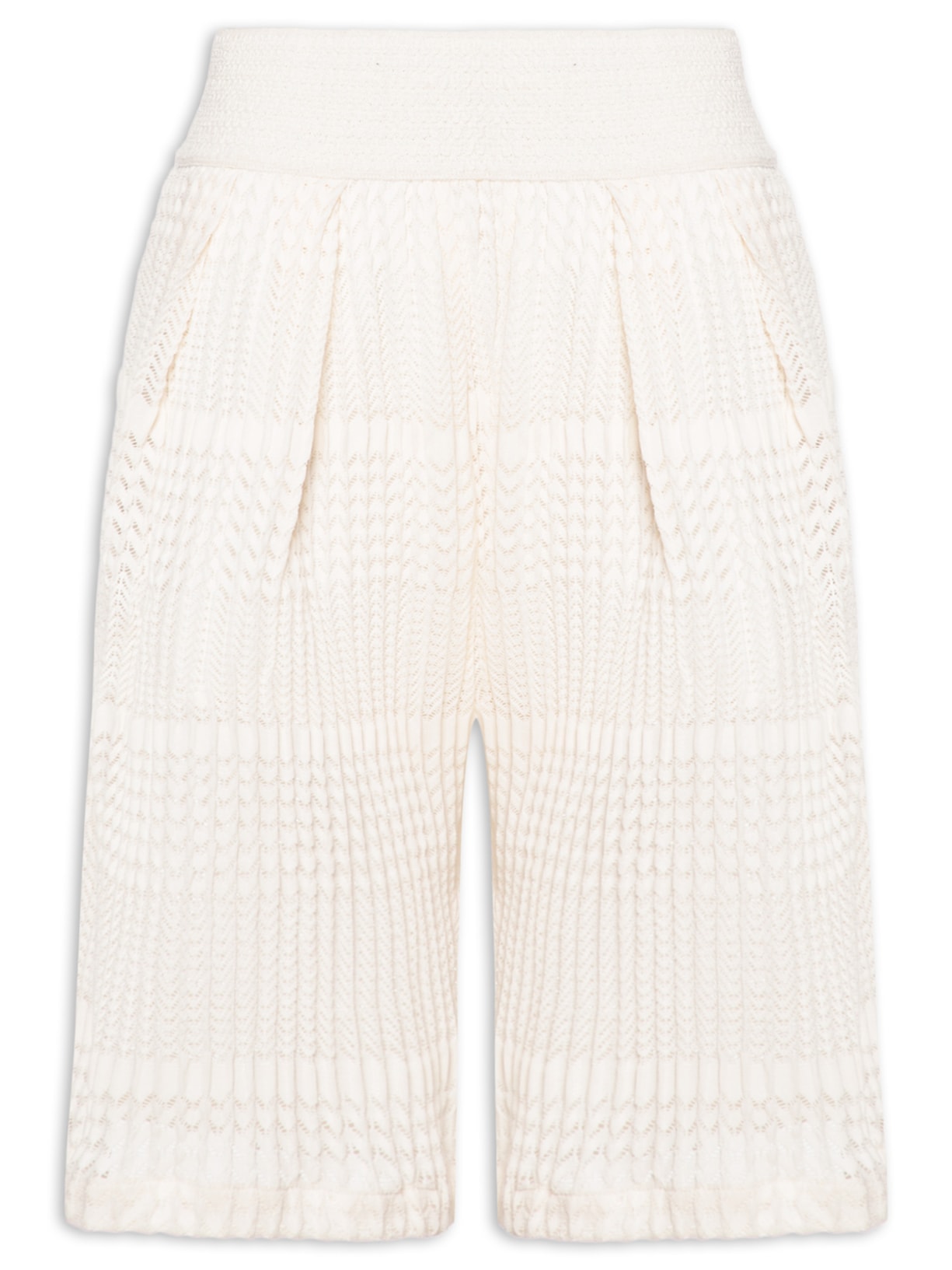 Bermuda Feminina Suavidade - Off White