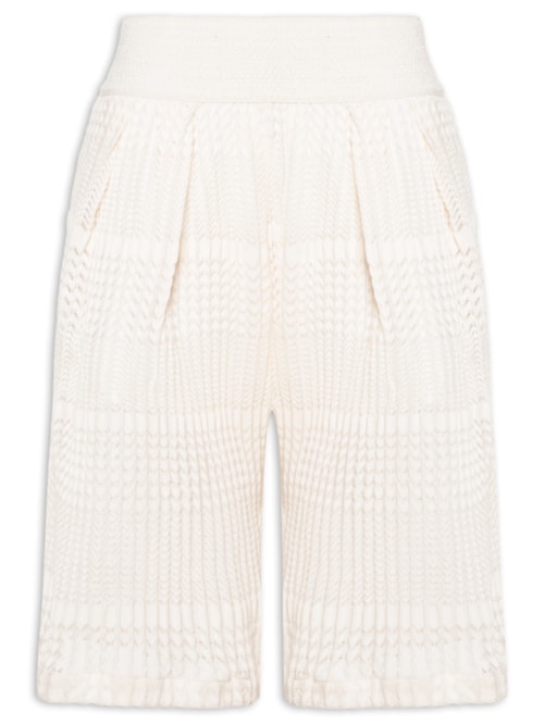 Bermuda Feminina Suavidade - Off White