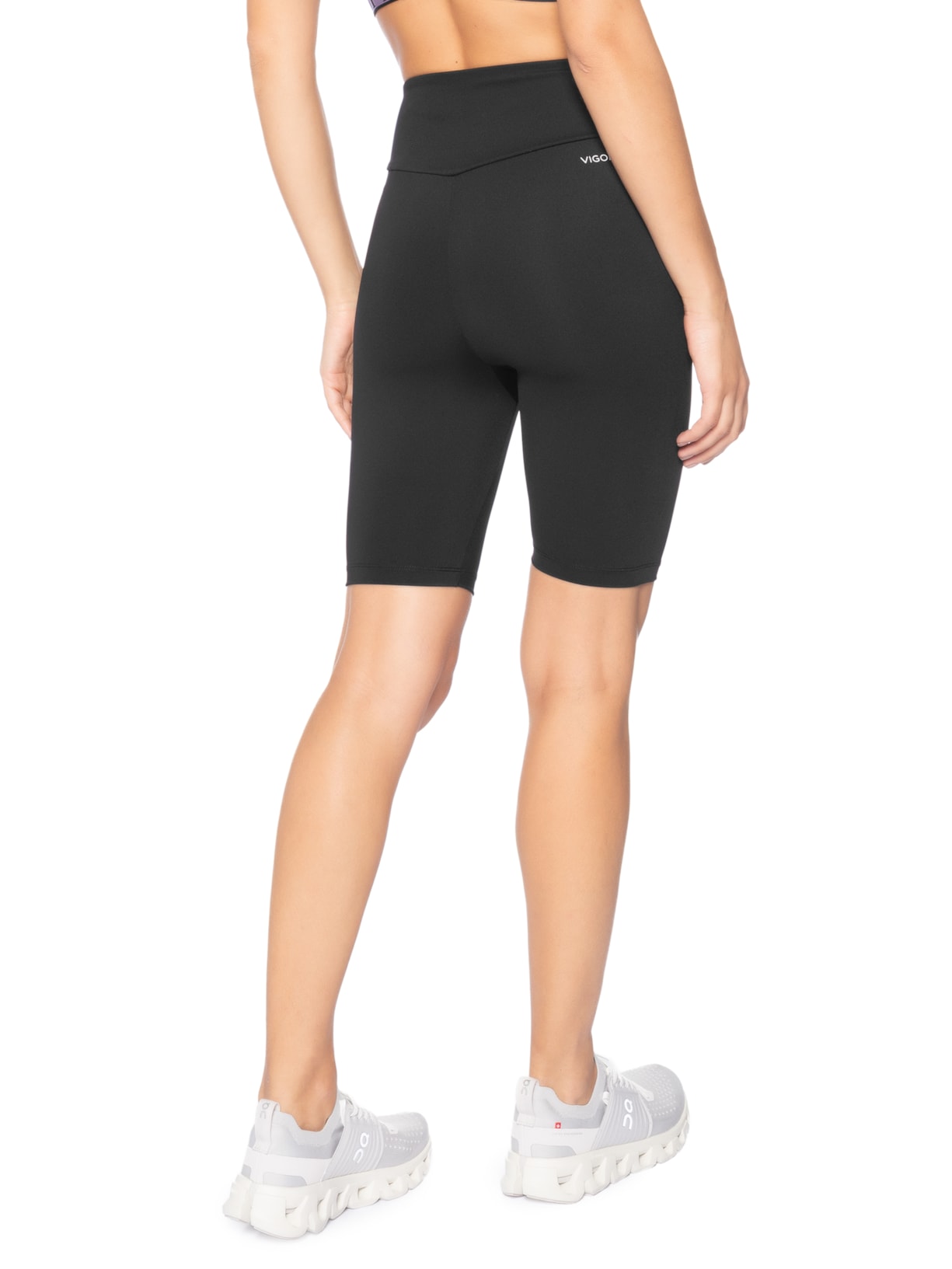 Bermuda Feminina Train Vigor7 W Cycling Preto Ea7 Emporio Armani