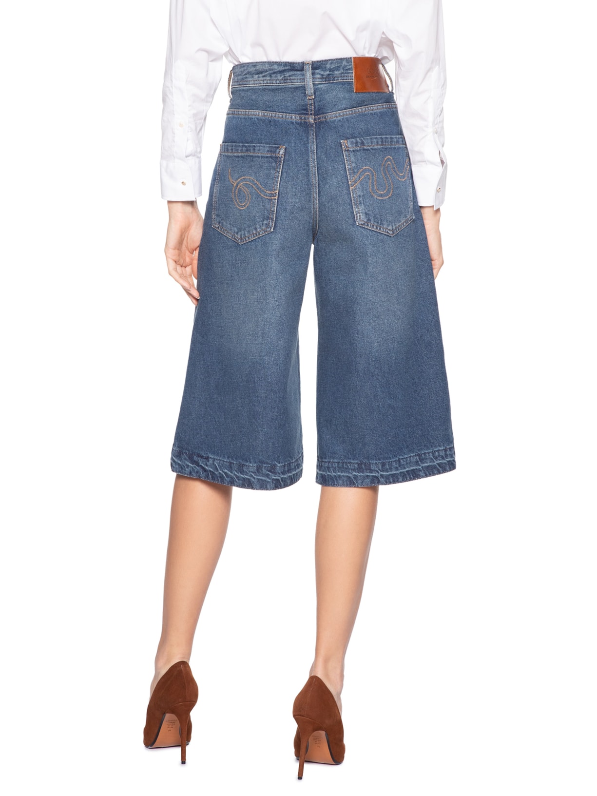 Bermuda Feminina Verônica Classic Azul Bo.bô