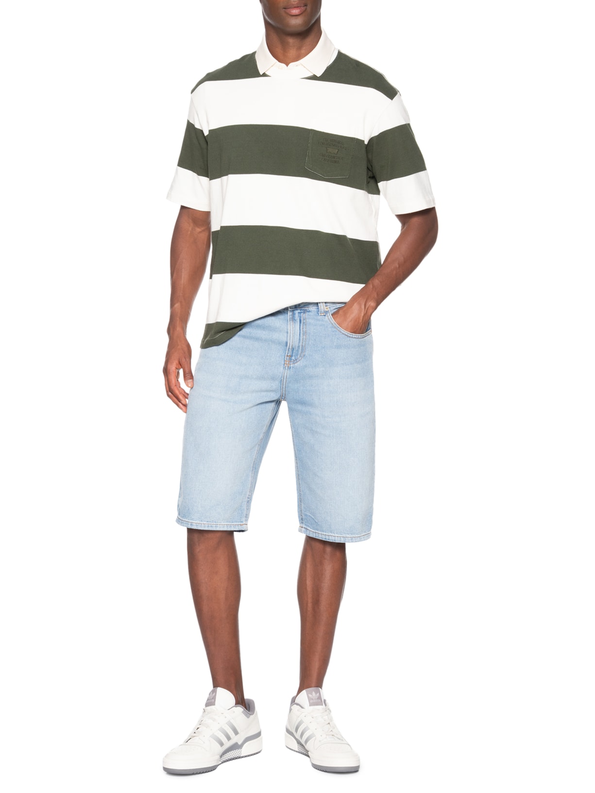 Bermuda Jeans Masculina Ronnie Azul Tommy Jeans