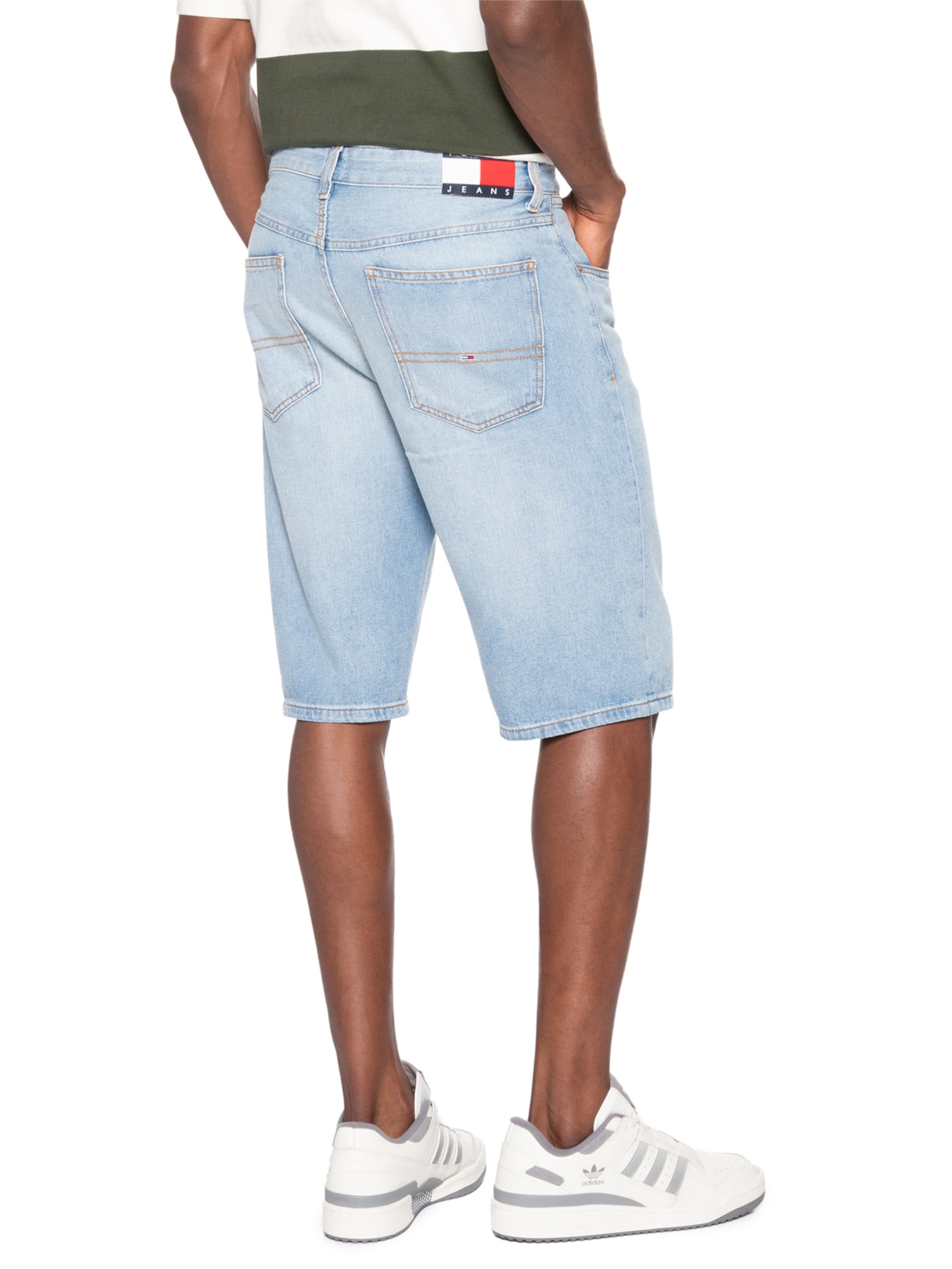 Bermuda Jeans Masculina Ronnie Azul Tommy Jeans