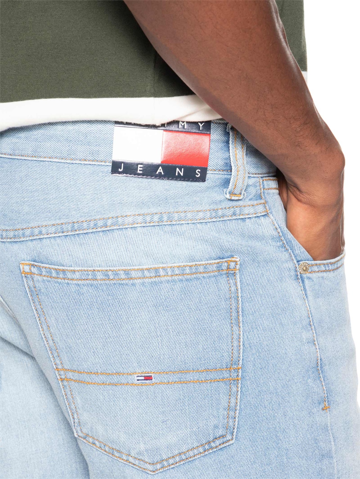 Bermuda Jeans Masculina Ronnie Azul Tommy Jeans