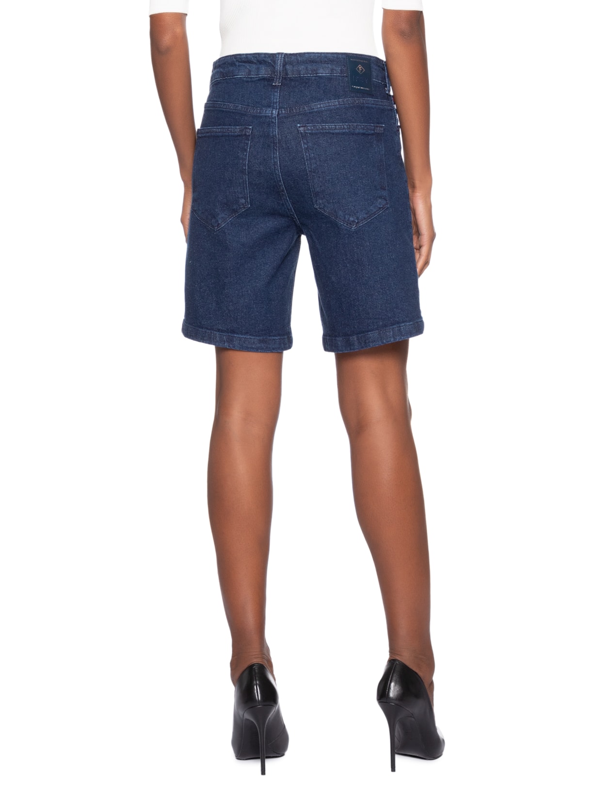 Bermuda Jeans Raquel Feminina – Azul Forum