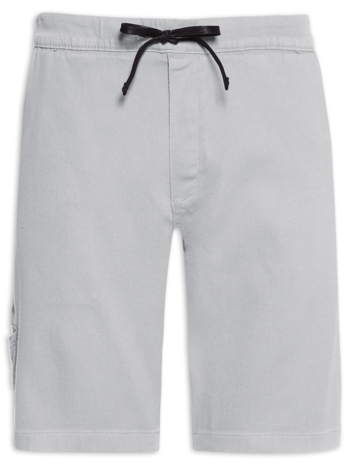 Bermuda Mascbermuda Masculina Lisa - Cinza