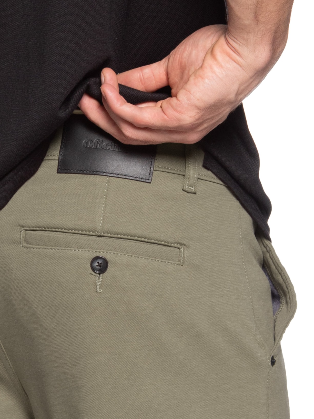 Bermuda Masculina 247 Marrom Oficina Reserva