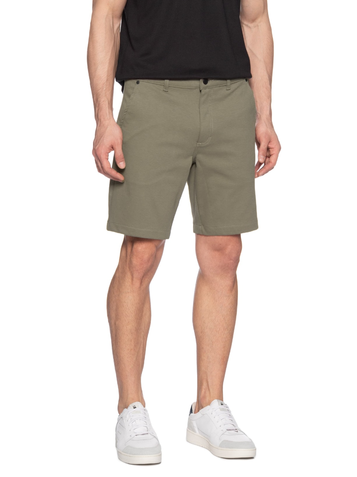 Bermuda Masculina 247 Marrom Oficina Reserva