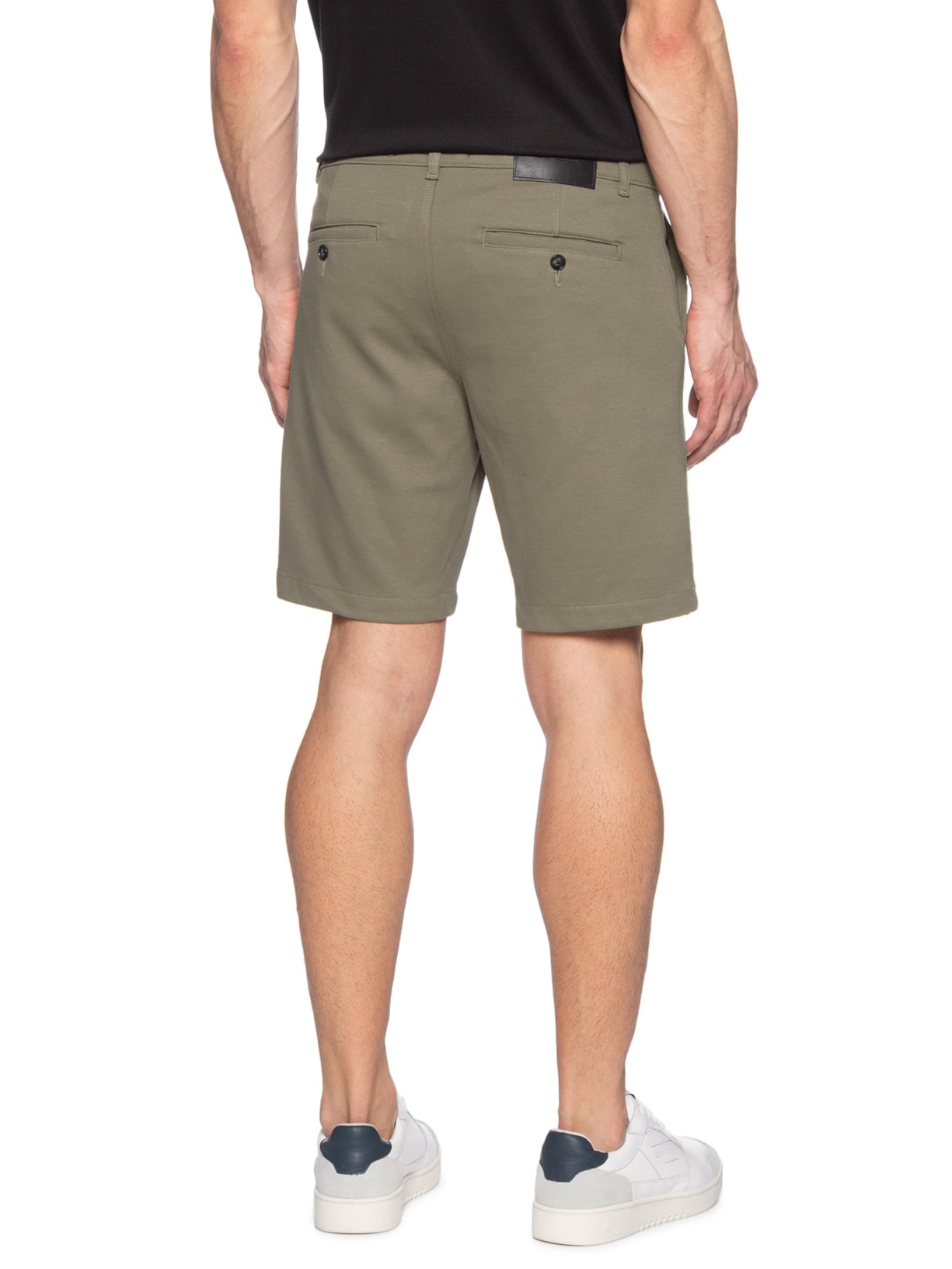 Bermuda Masculina 247 Marrom Oficina Reserva