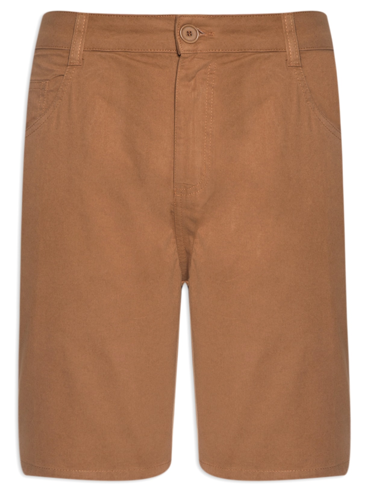 Bermuda Masculina 5 Pockets Basic - Marrom