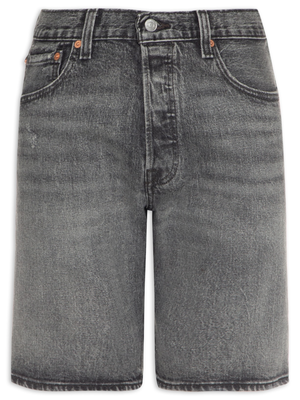Bermuda Masculina 501 Original - Cinza