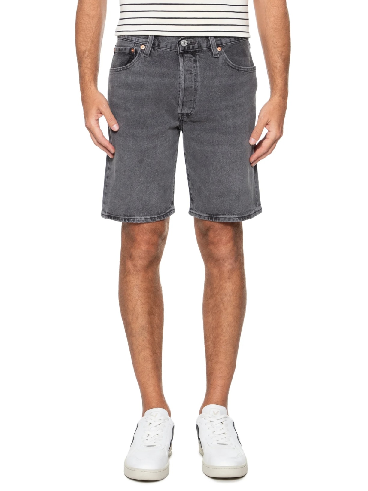 Bermuda Masculina 501®original Cinza Levi's