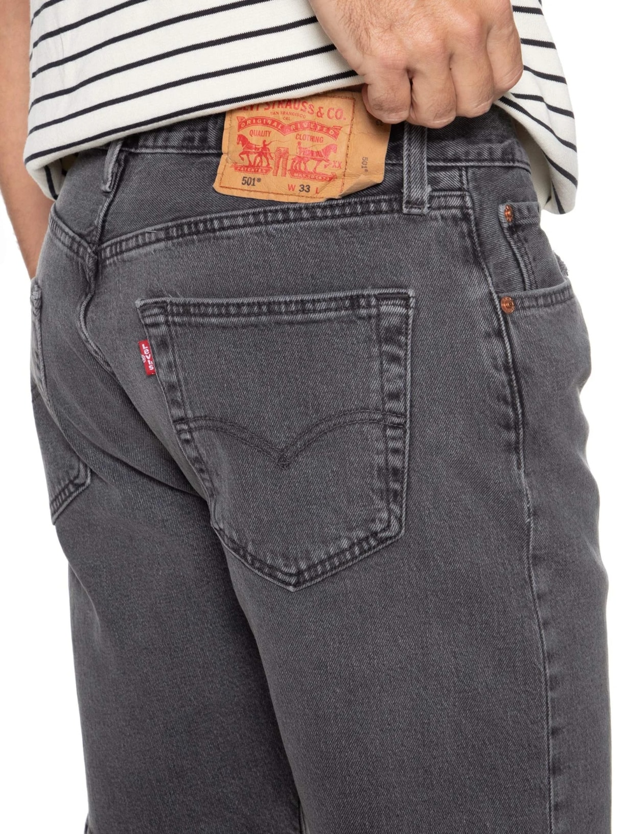 Bermuda Masculina 501®original Cinza Levi's