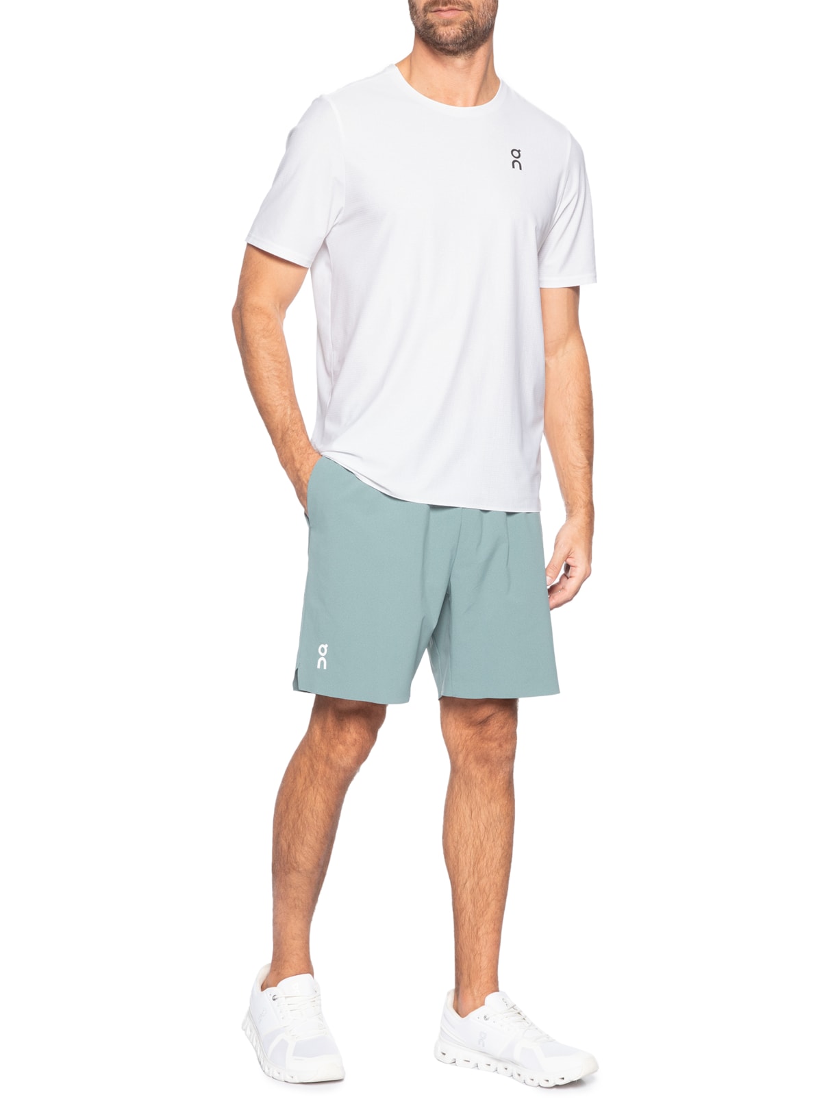 Bermuda Masculina 7 Court Shorts 1 Azul On Running