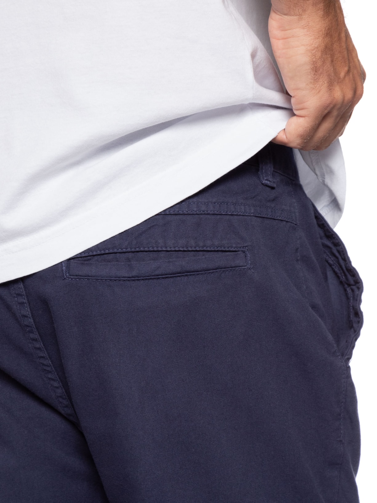 Bermuda Masculina Alfaiataria Cotton E- Basics Azul Osklen