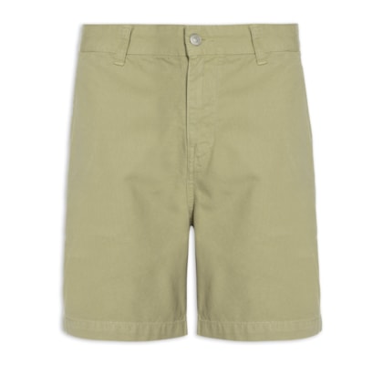 Bermuda Masculina Alfaiataria Cotton E- Basics - Bege 