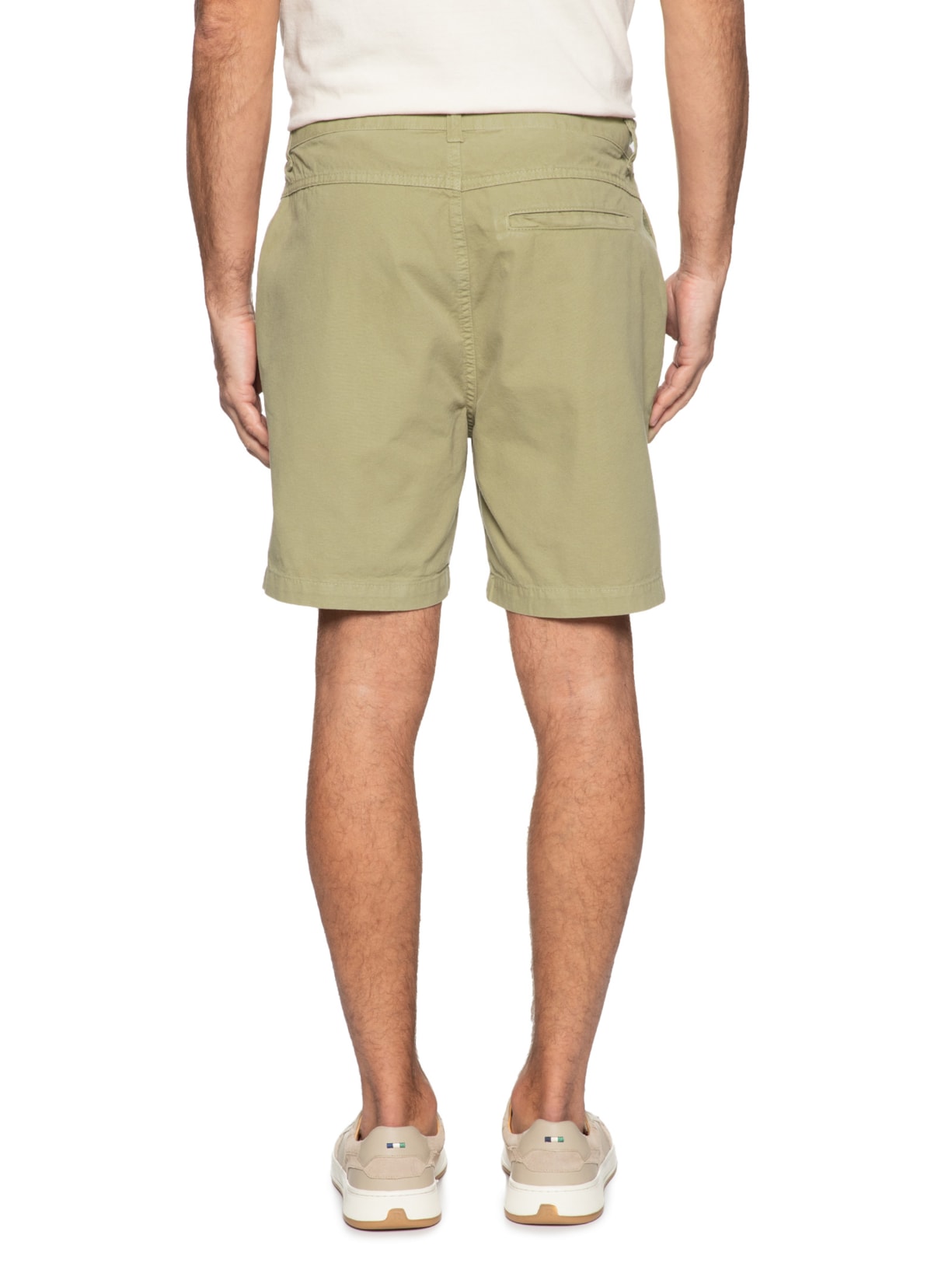 Bermuda Masculina Alfaiataria Cotton E- Basics Bege  Osklen