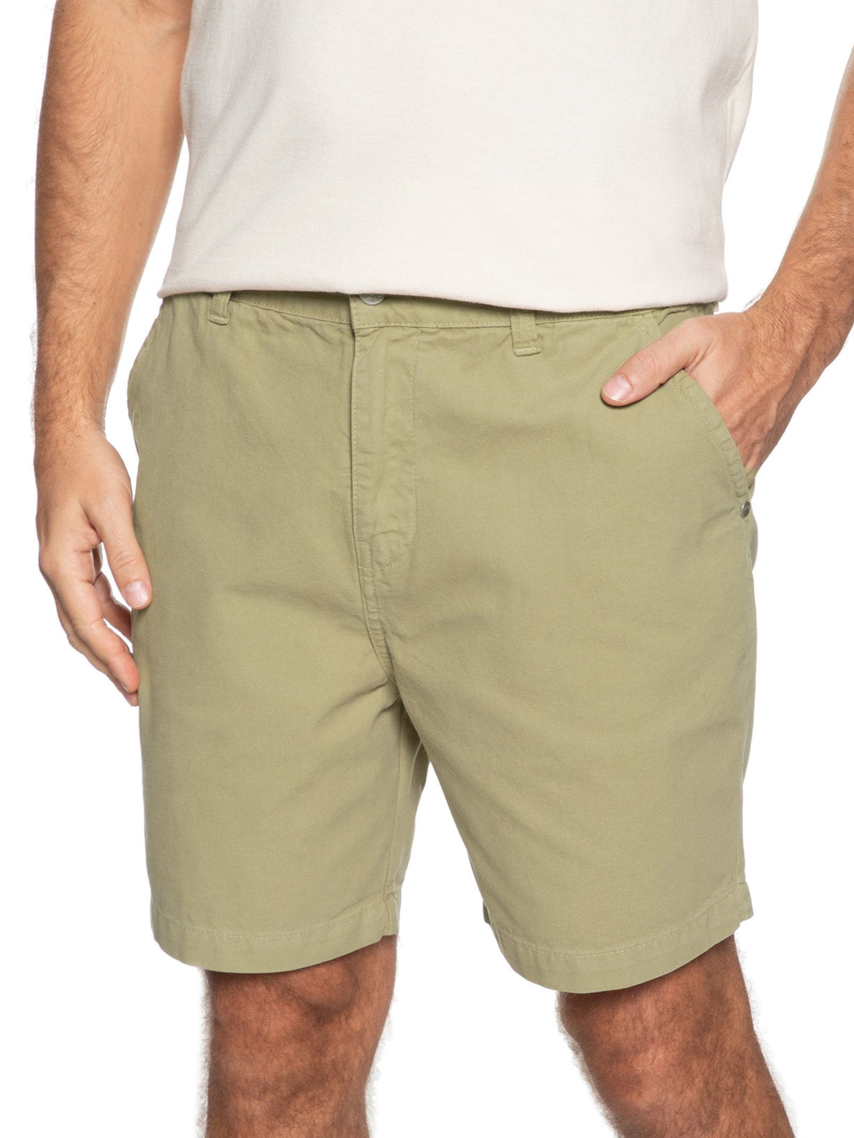 Bermuda Masculina Alfaiataria Cotton E- Basics Bege  Osklen