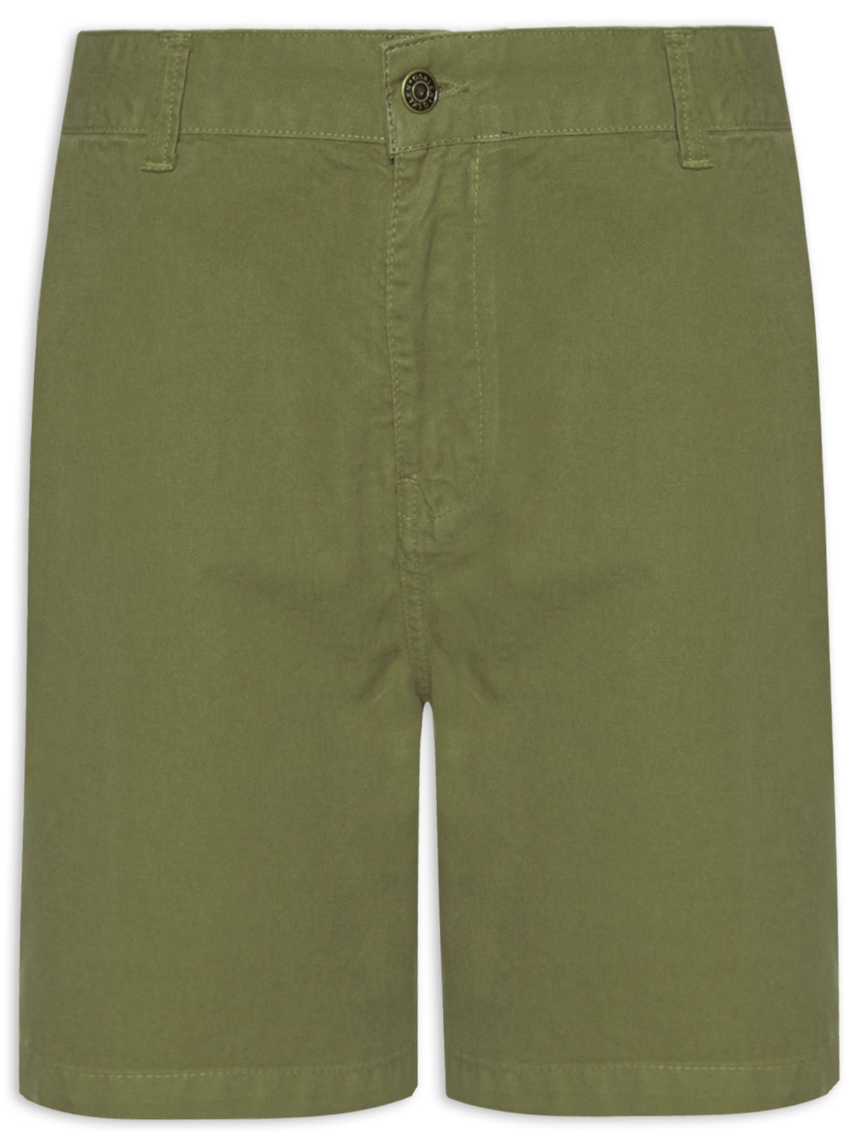 Bermuda Masculina Alfaiataria Cotton E-Basics - Verde