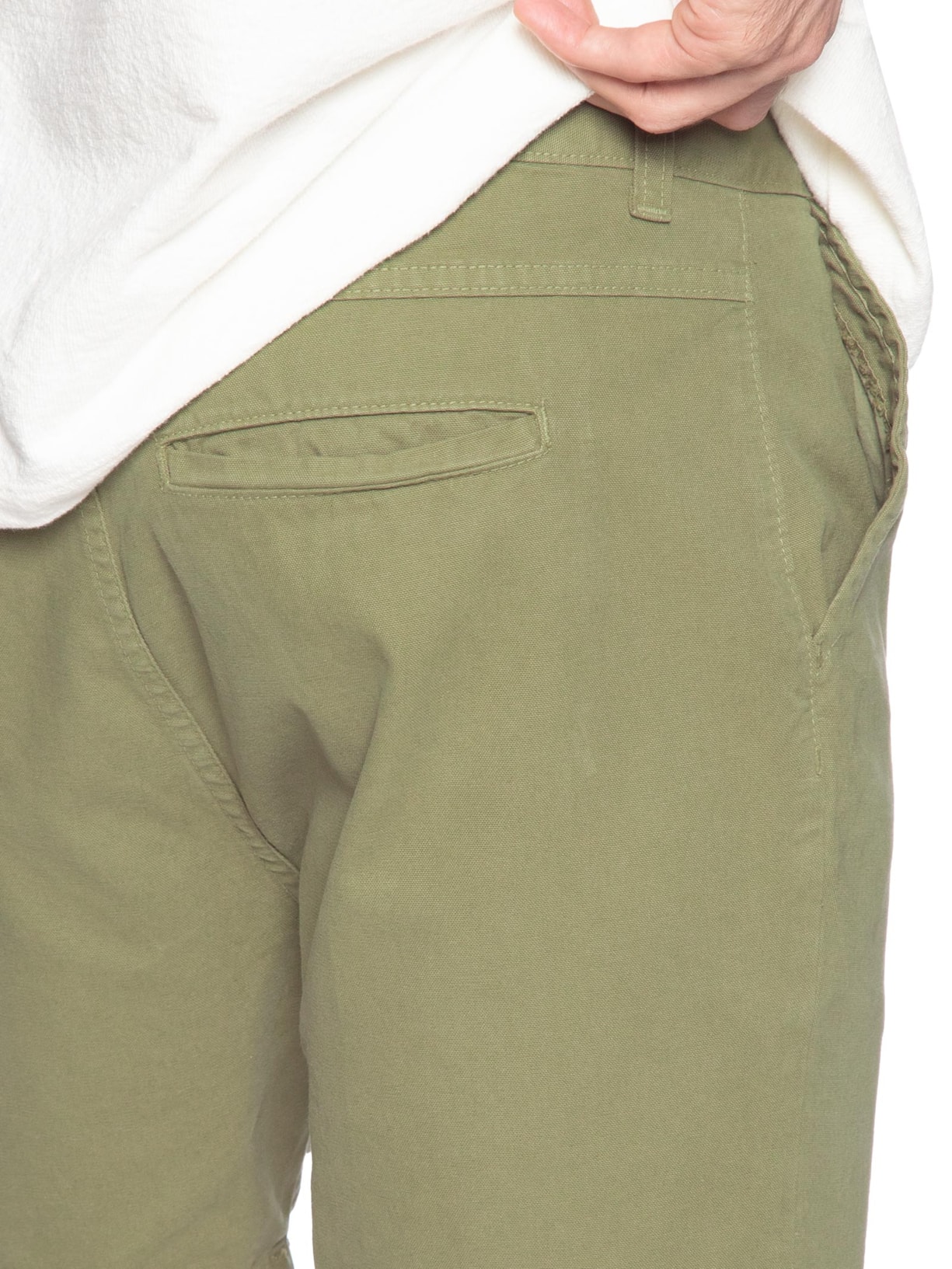 Bermuda Masculina Alfaiataria Cotton E-Basics Verde Osklen