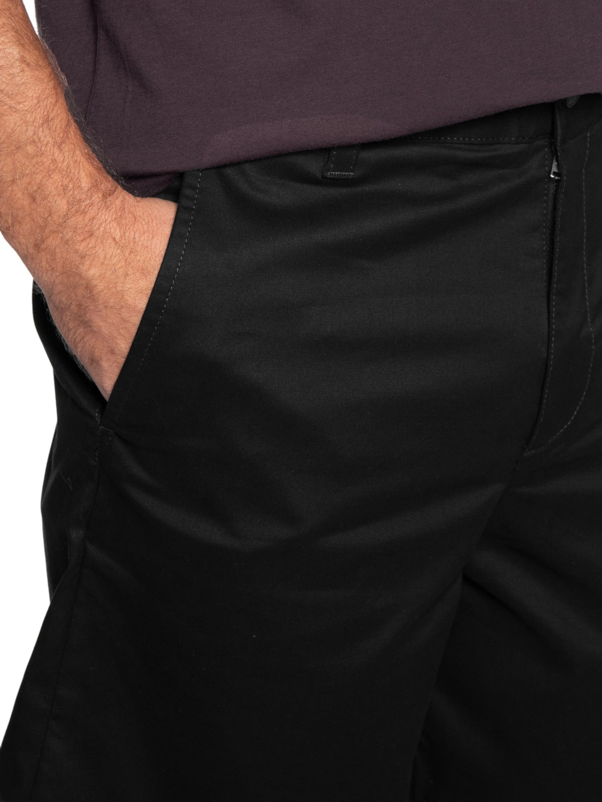 Bermuda Masculina Alfaiataria Genar261S Preto Hugo