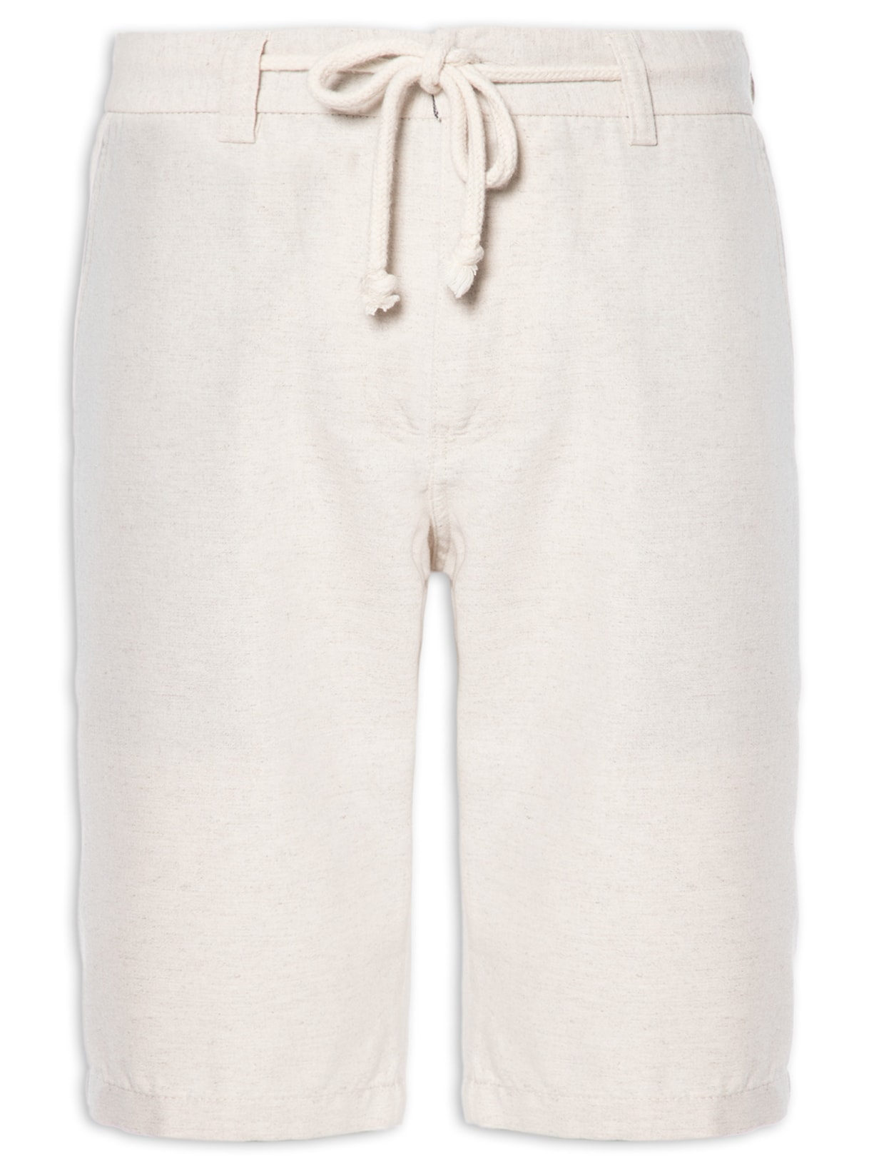 Bermuda Masculina Alfaiataria Light In My Mind - Bege