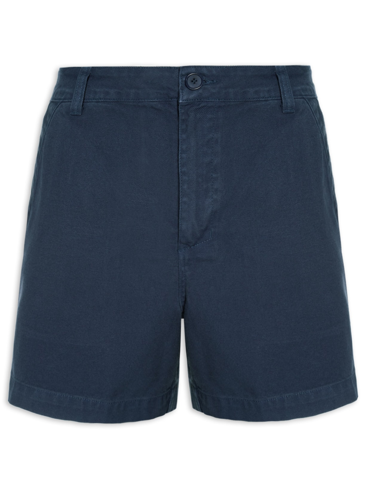 Bermuda Masculina Alfaiataria New Flow Basic - Azul