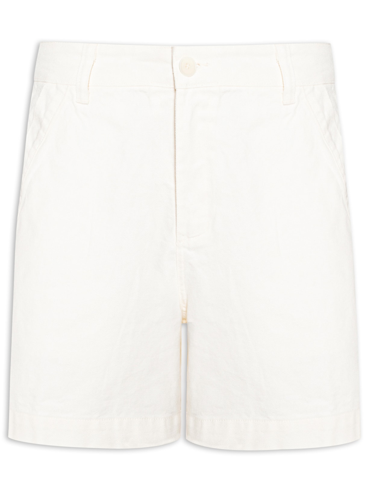 Bermuda Masculina Alfaiataria New Flow Basic Branco Osklen