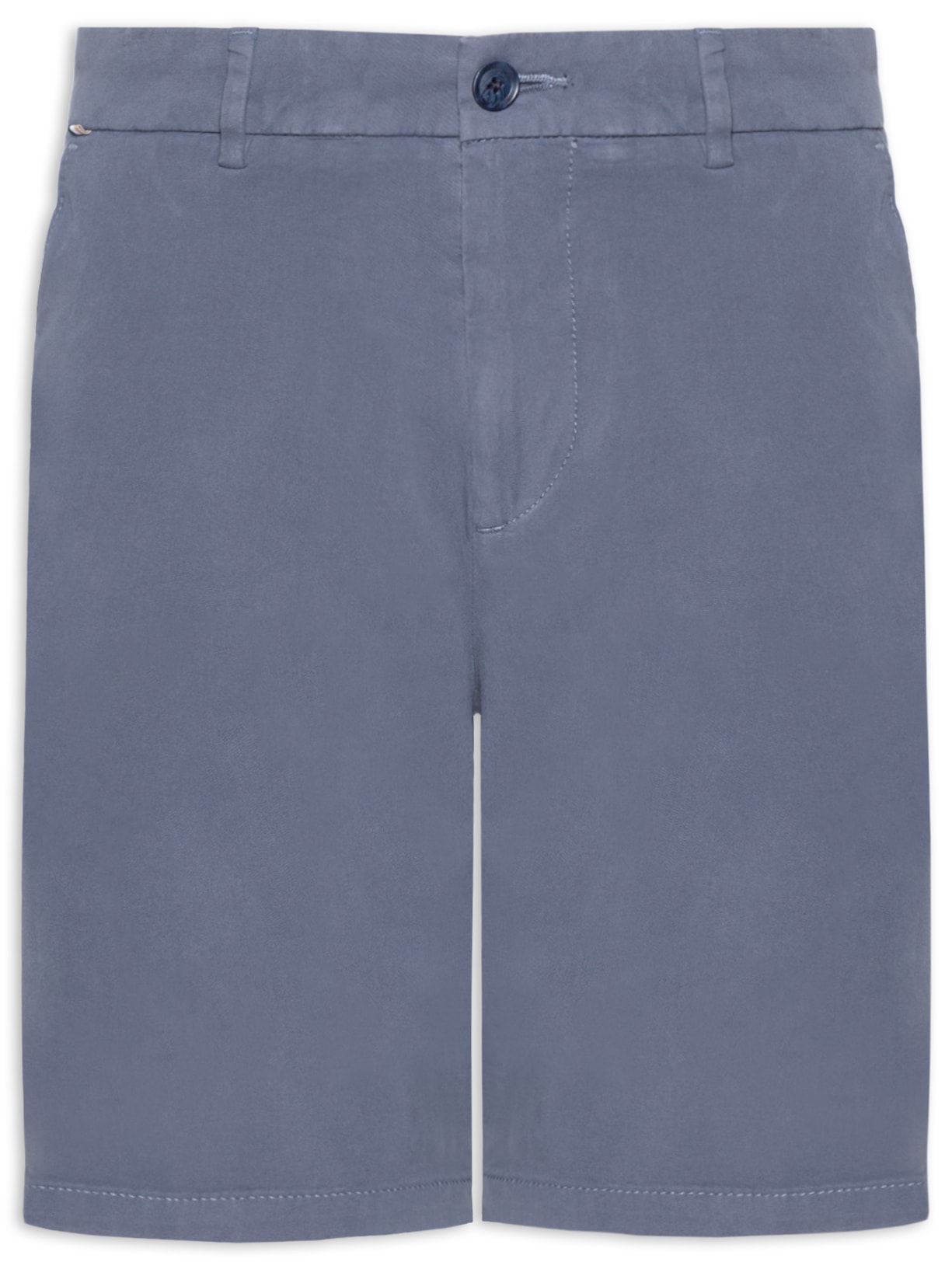 Bermuda Masculina Alfaiataria Slim Fit H-Kane - Azul