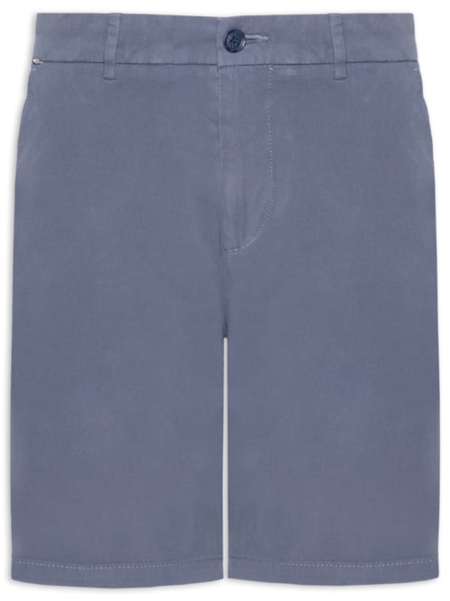 Bermuda Masculina Alfaiataria Slim Fit H-Kane - Azul