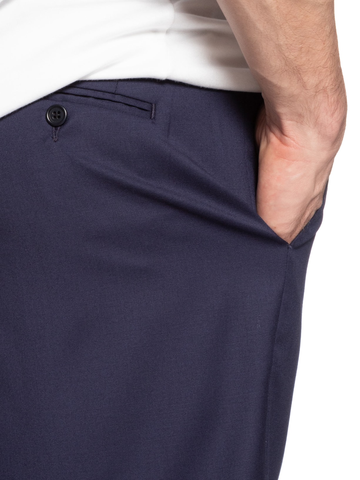 Bermuda Masculina Alfaiataria Z461 Azul Ricardo Almeida