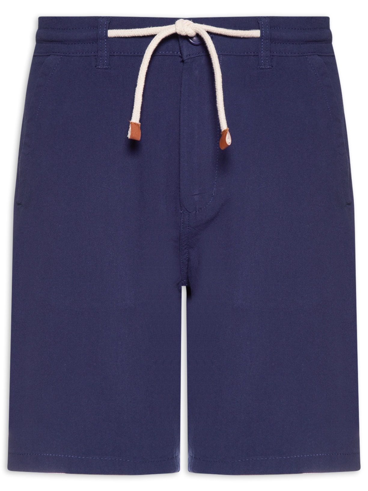 Bermuda Masculina Algodão Ocean Azul '2 Essential