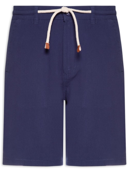 Bermuda Masculina Algodão Ocean - Azul