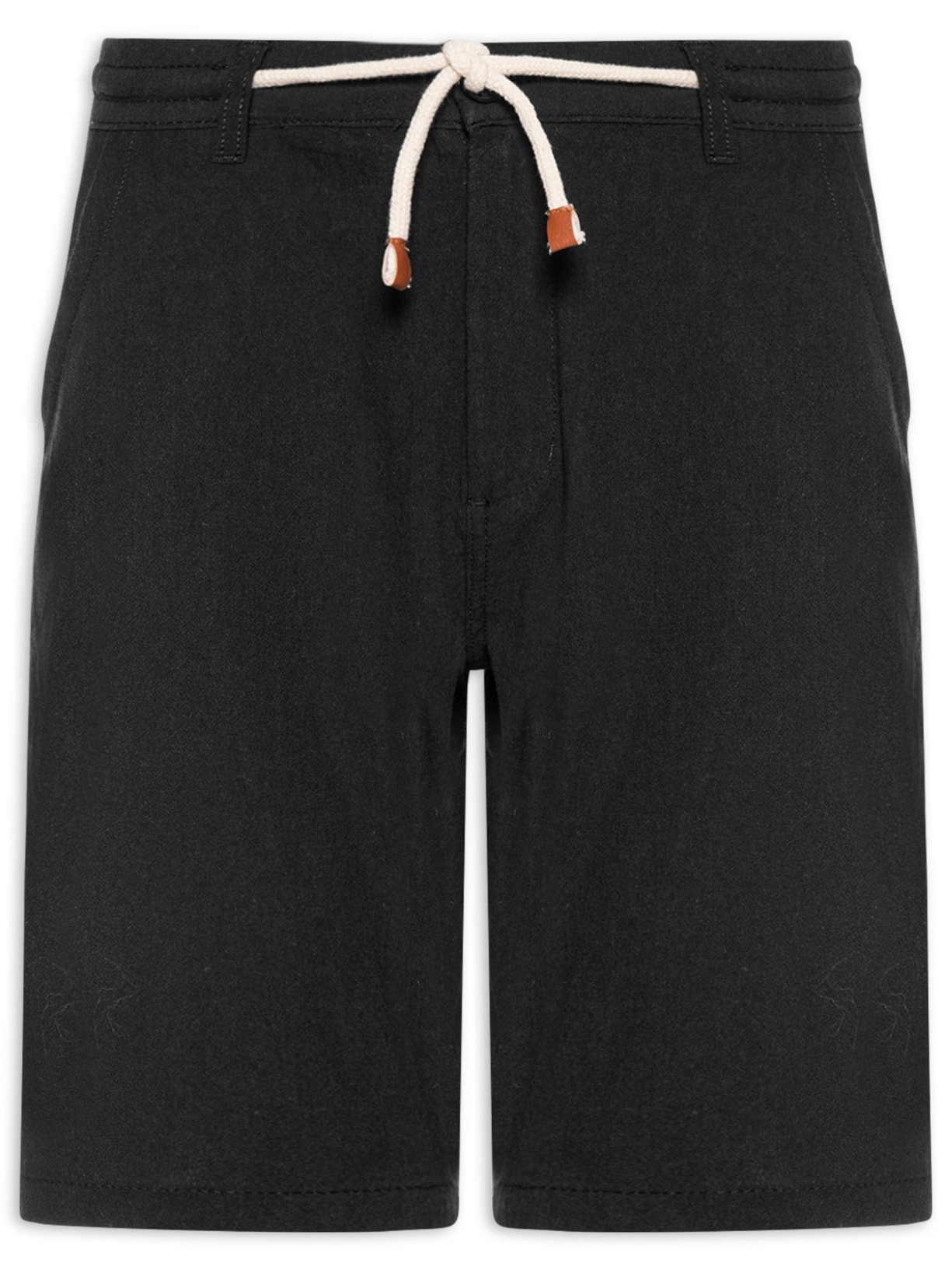 Bermuda Masculina Algodão Ocean - Preto