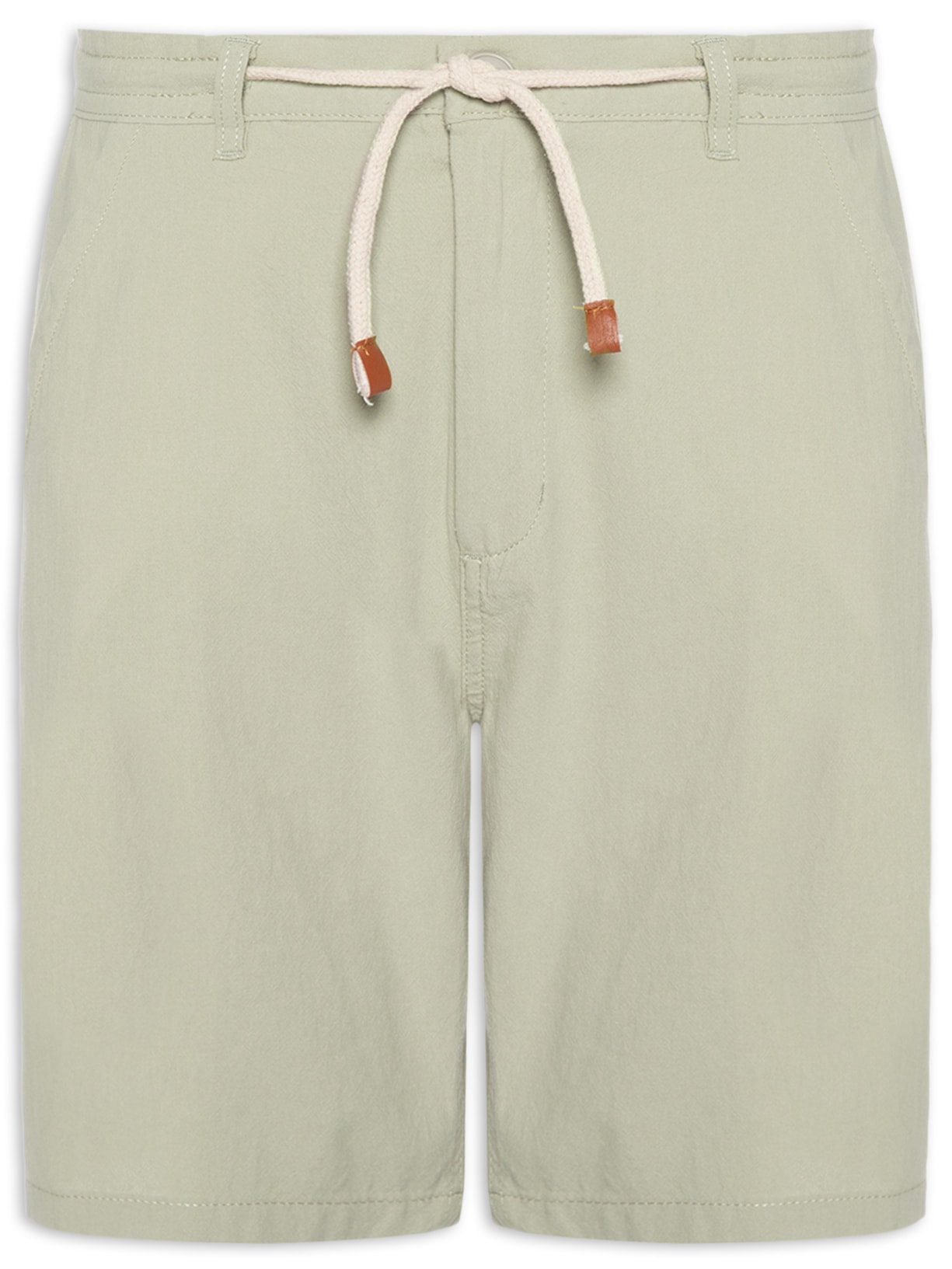 Bermuda Masculina Algodão Ocean Verde '2 Essential