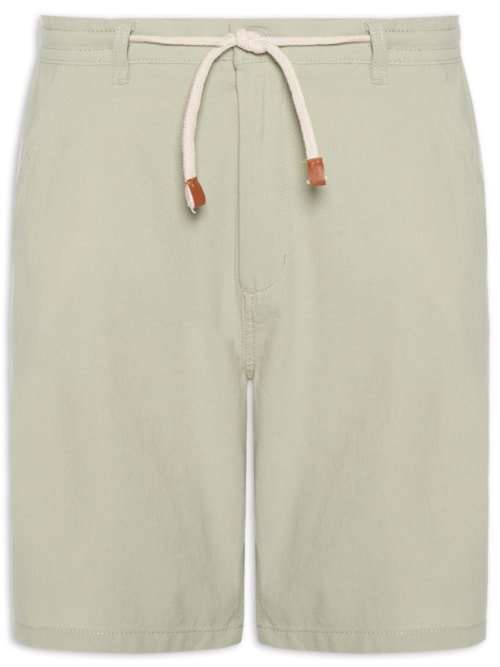 Bermuda Masculina Algodão Ocean - Verde