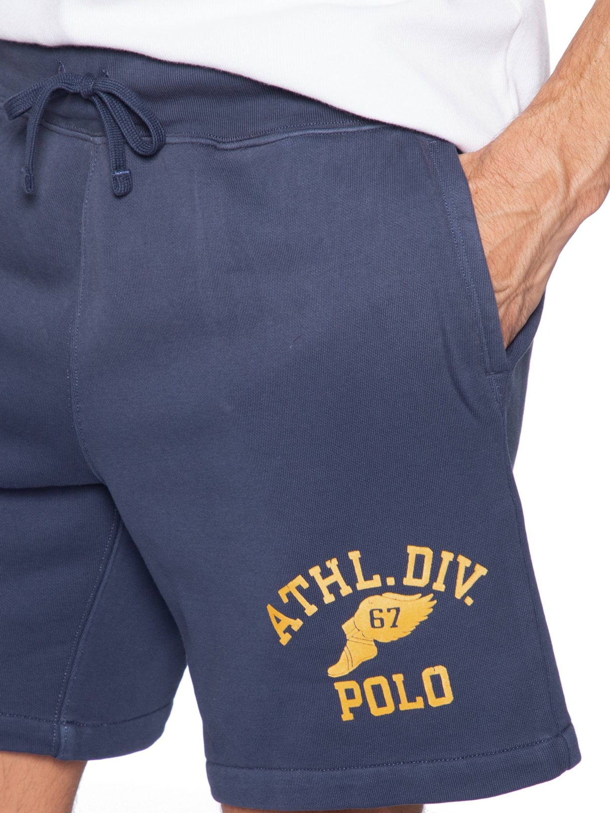 Bermuda Masculina Athl Div Logo Azul Polo Ralph Lauren