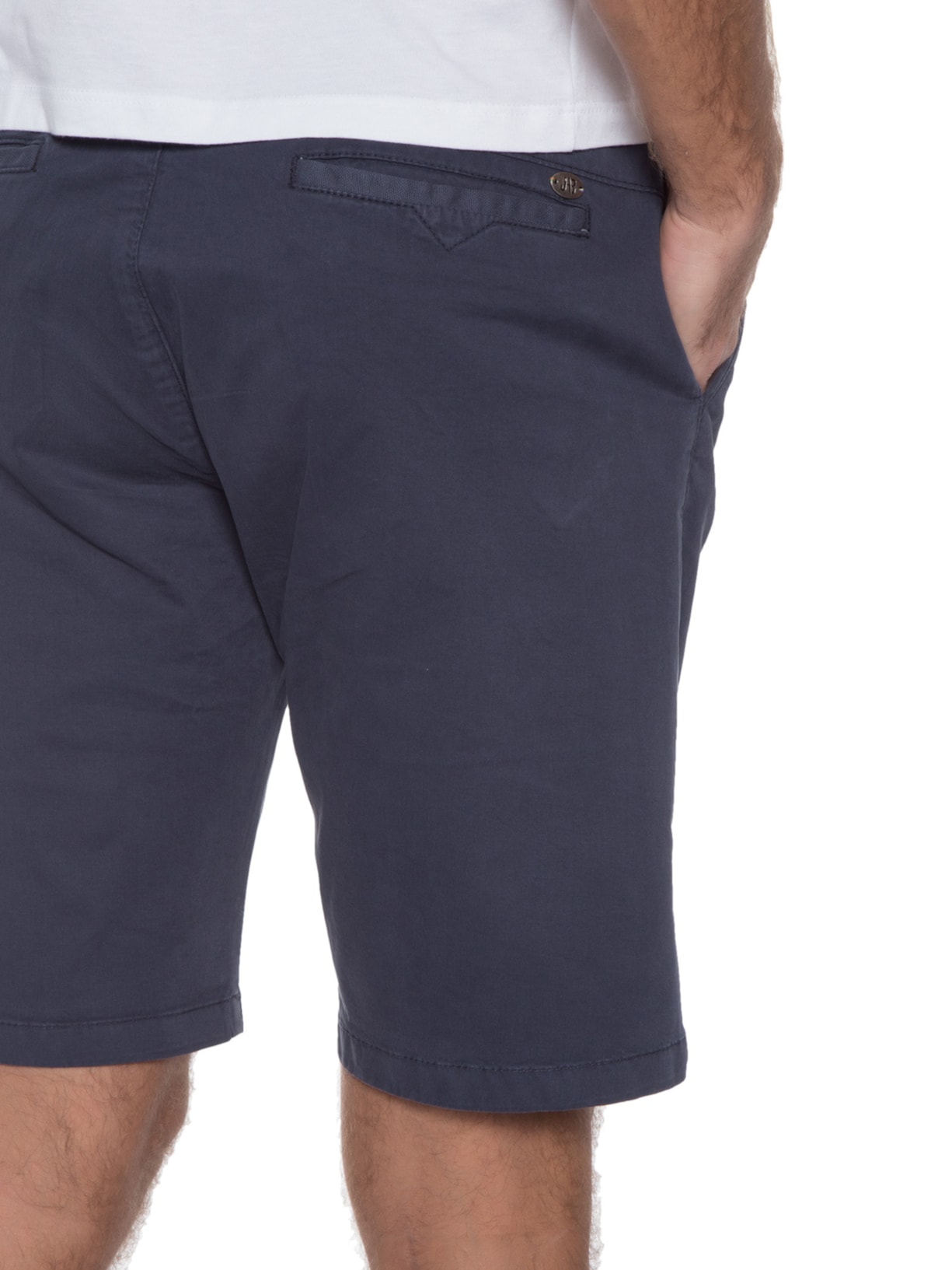 Bermuda Masculina Básica Azul Jab