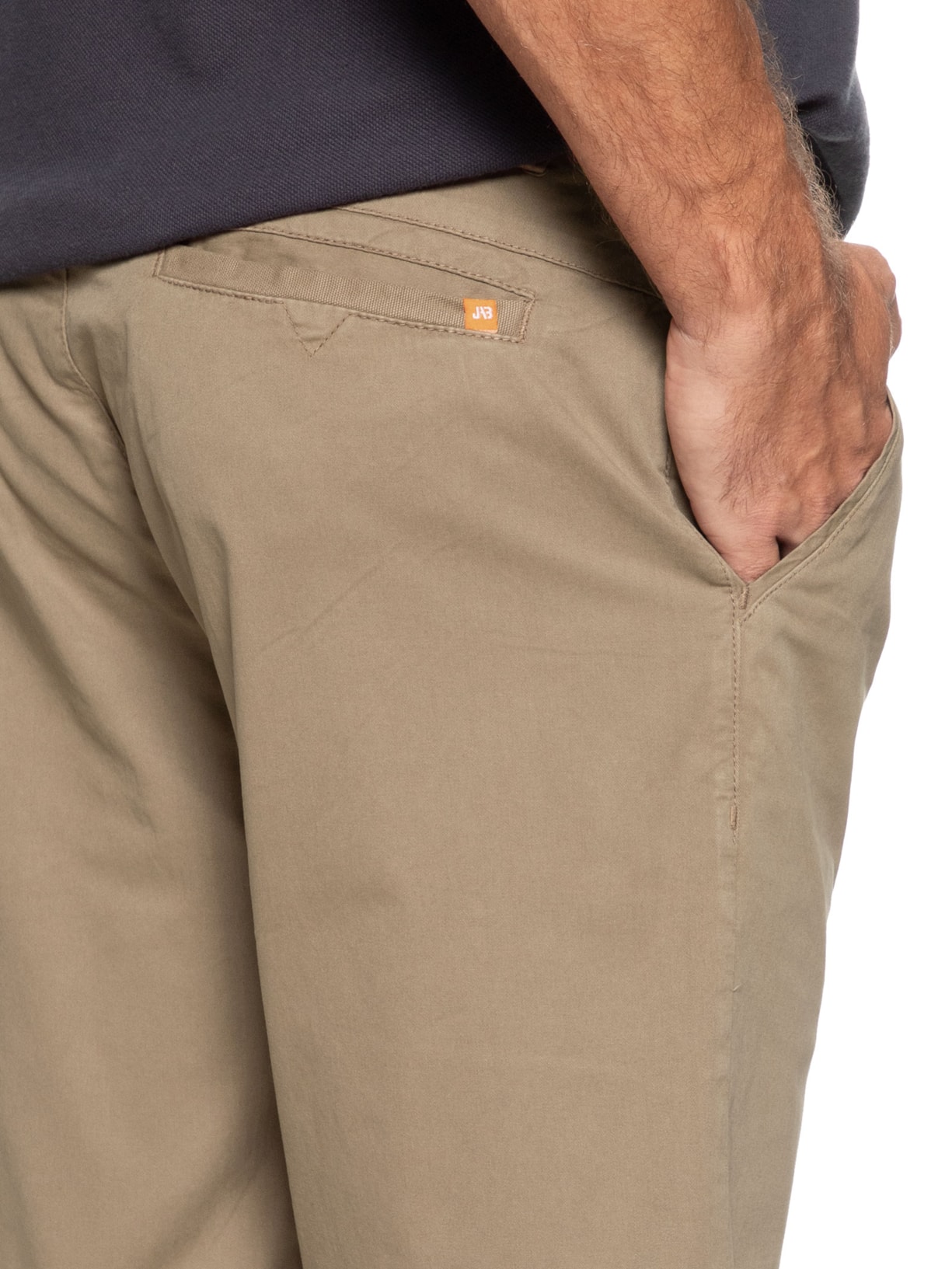 Bermuda Masculina Básica Bege Jab