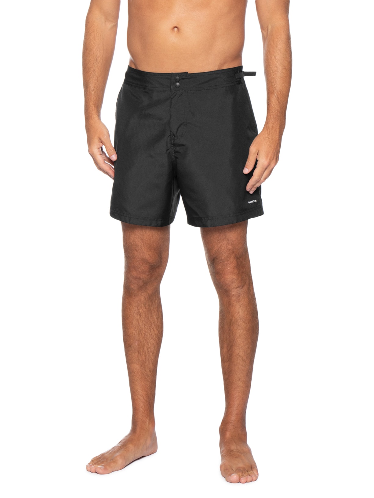 Bermuda Masculina Beachwear Aquaone Ripstop Preto Osklen