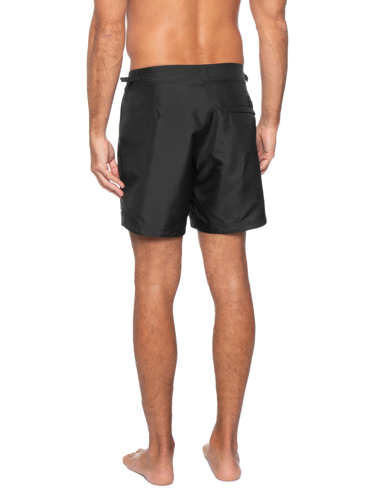 Bermuda Masculina Beachwear Aquaone Ripstop Preto Osklen