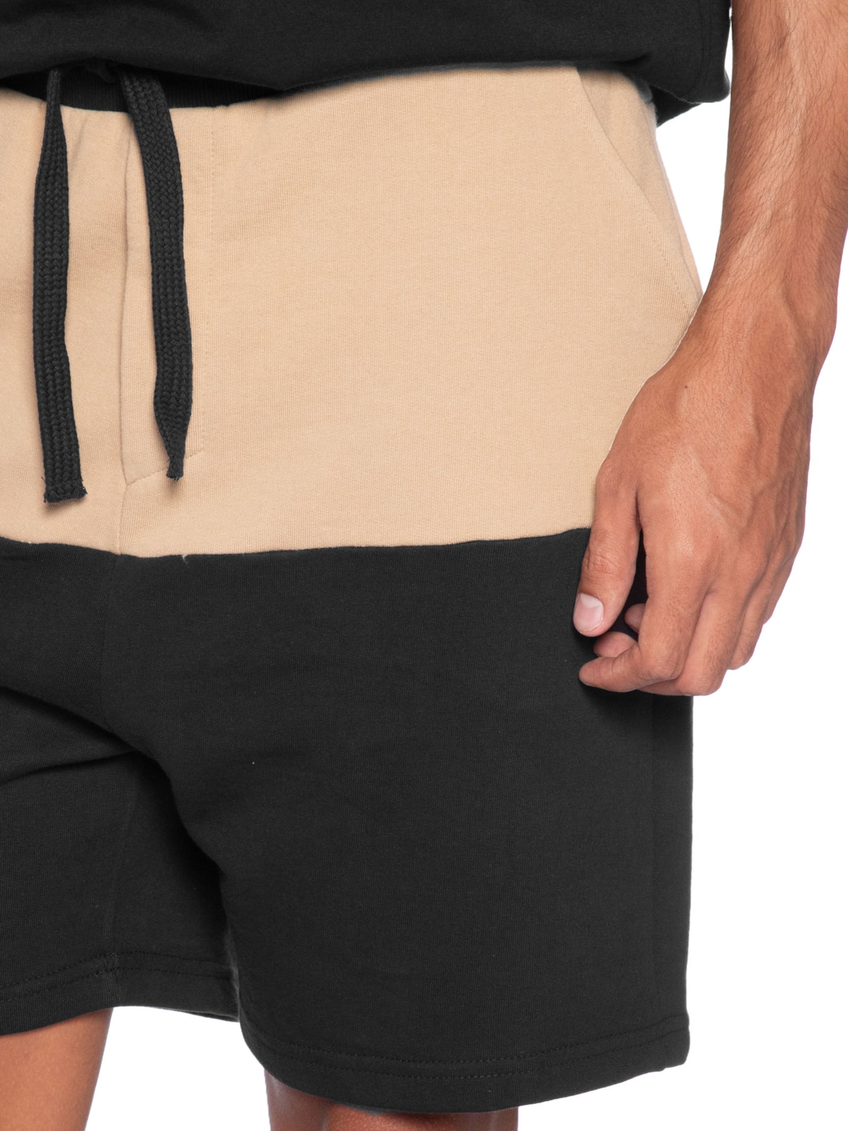 Bermuda Masculina Bicolor New Preto Osklen