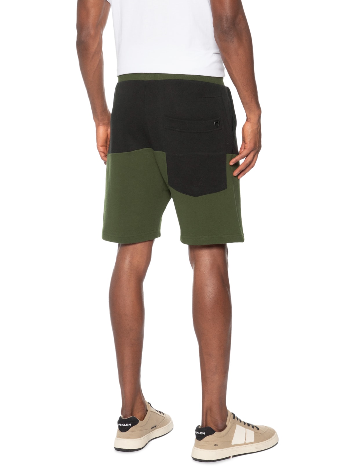 Bermuda Masculina Bicolor New Preto Osklen