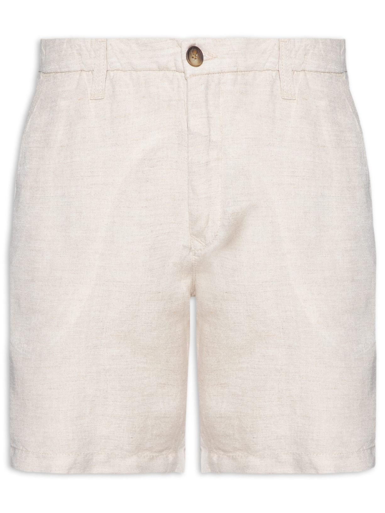 Bermuda Masculina Blend Lineh Fresh - Off White