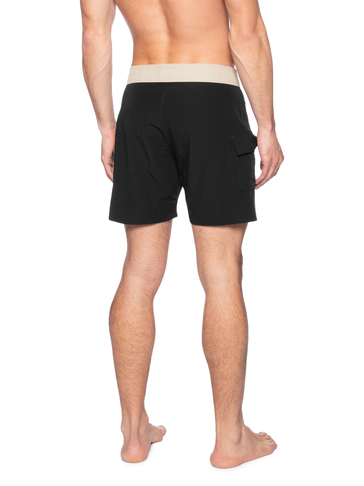 Bermuda Masculina Boardshort Flex Cargo Carpet Preto Birden