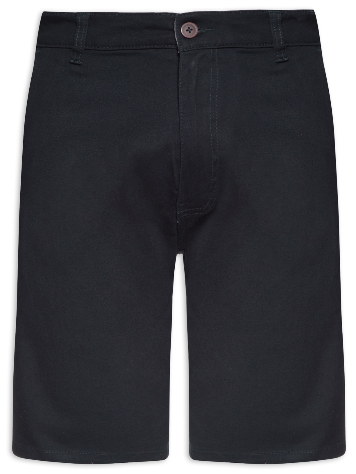 Bermuda Masculina Bolso Com Botão - Azul