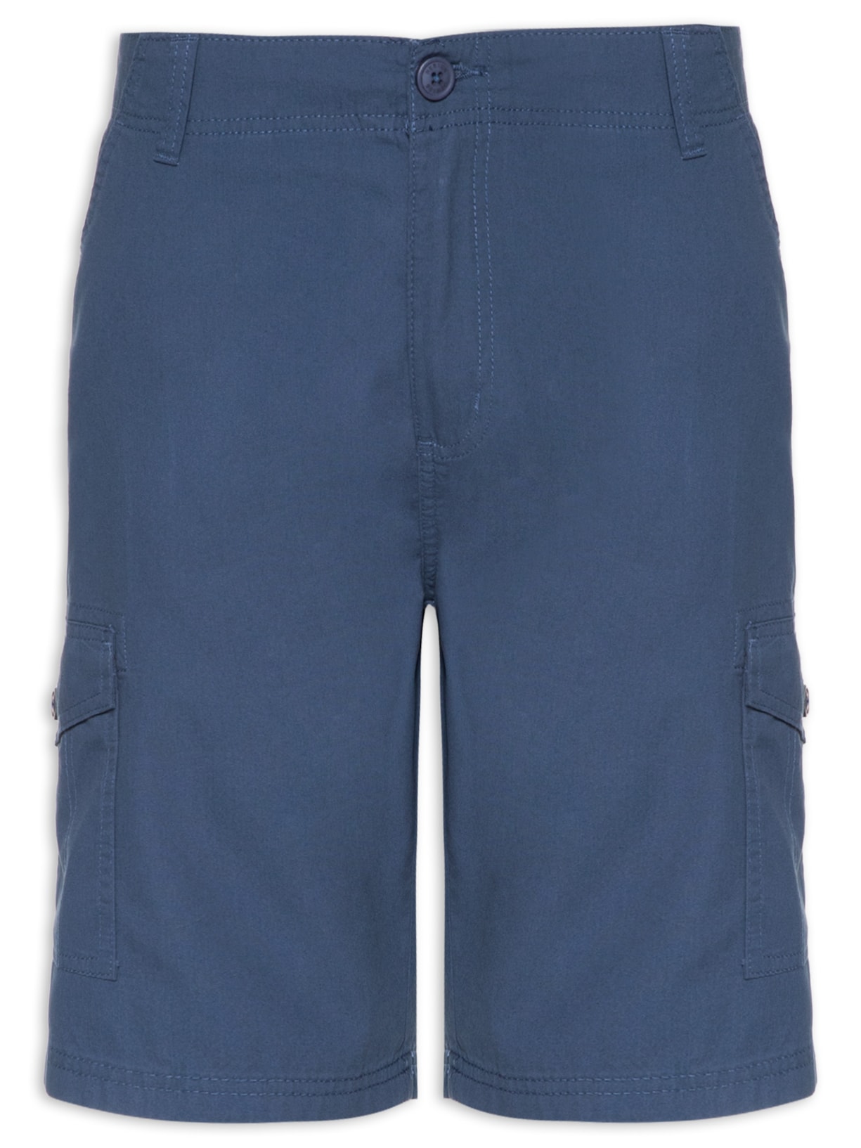 Bermuda Masculina Bolsos - Azul