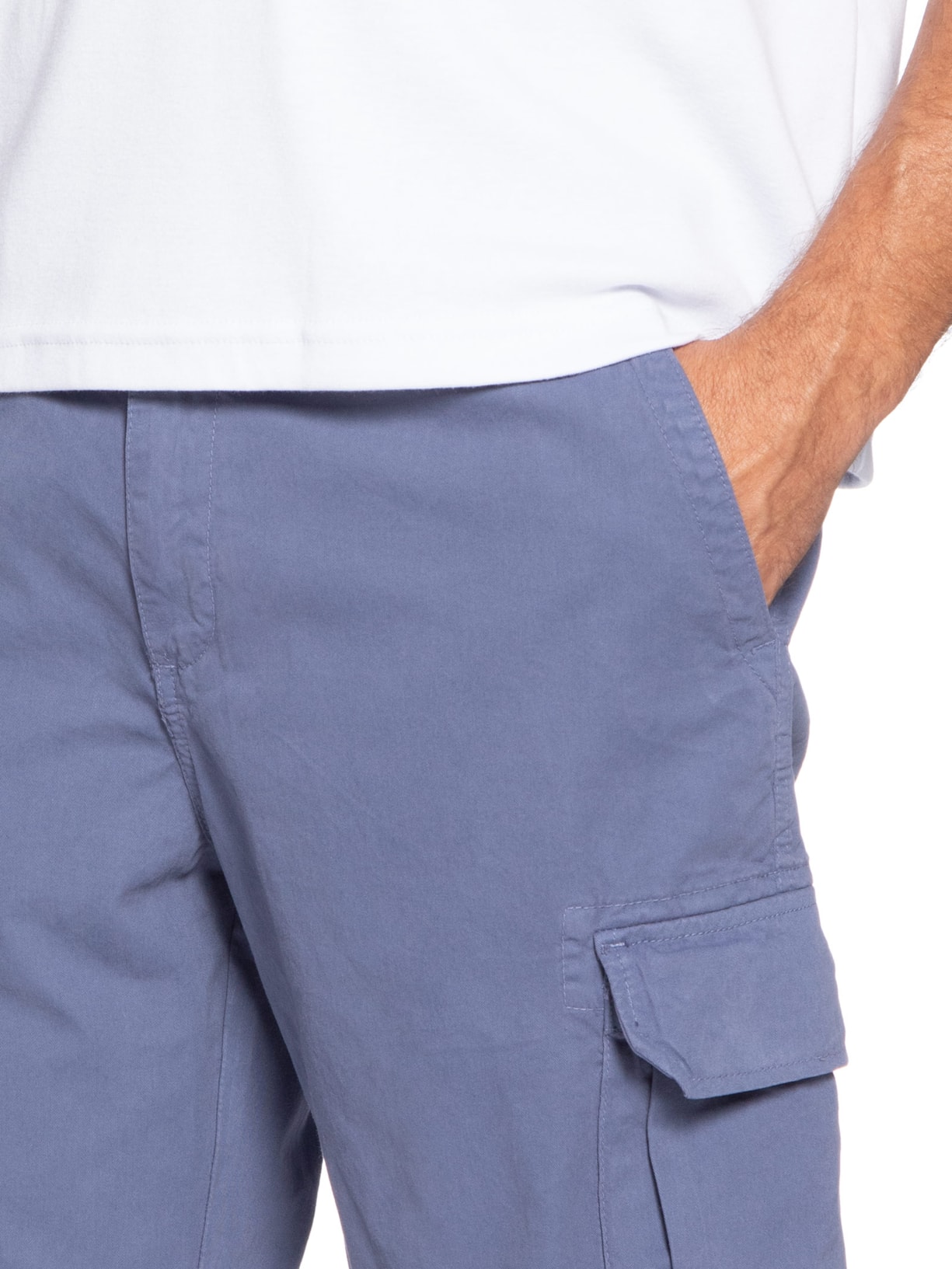 Bermuda Masculina Cargo Azul Pineapple