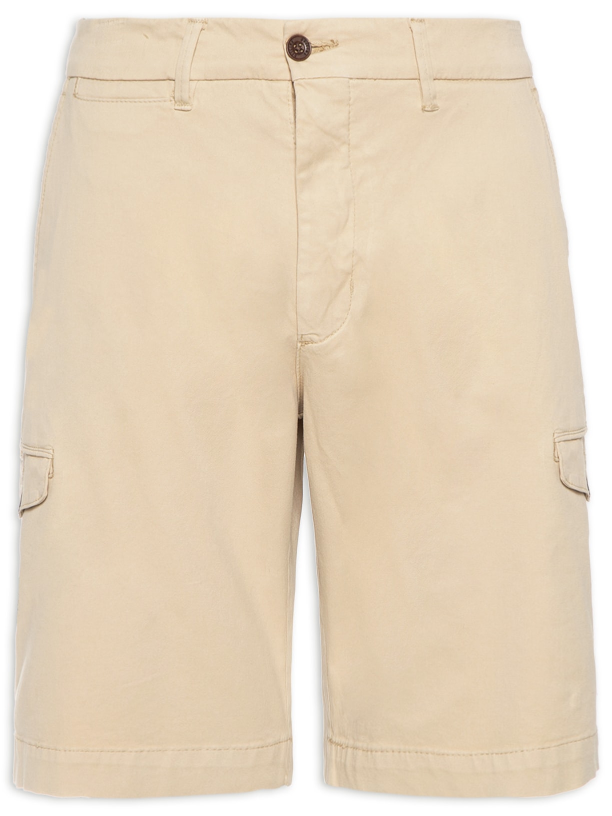 Bermuda Masculina Cargo - Bege